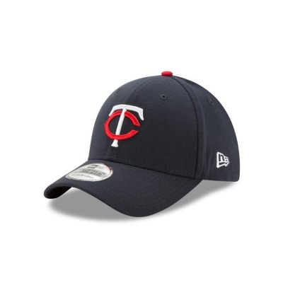 Blue Minnesota Twins Hat - New Era MLB Team Classic 39THIRTY Stretch Fit Caps USA8024367